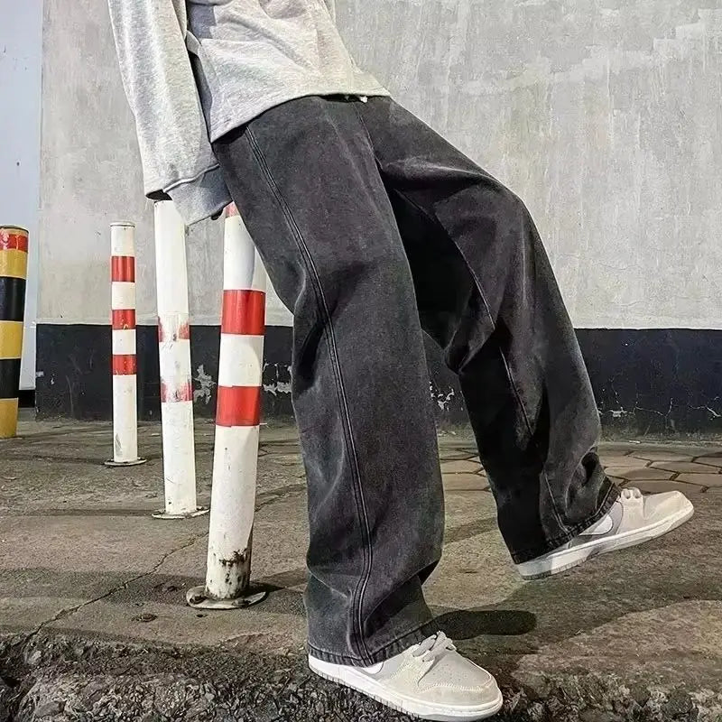 'קאי' ג'ינס Streetwear רחב